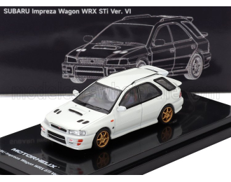 SUBARU Impreza Wrx Sw Station Wagon (2001), white