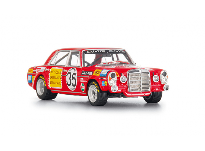 MERCEDES-BENZ 300SEL 6.8 AMG #35 Heyer - Schickentanz 24 Hours SPA (1971)