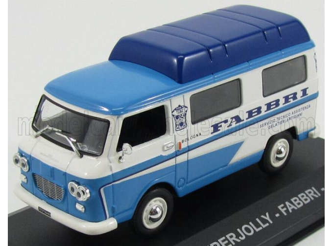 LANCIA Superjolly Minibus (1965), White 2 Tone Blue