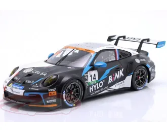 PORSCHE 911 992 GT3 CUP TEAM M75 BERNHARD №14 Winner PORSCHE CUP OSCHERSLEBEN (2024) Robert De Haan - black/white