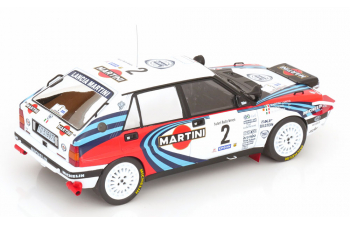 LANCIA Delta Integrale 16v Martini (night Version) N 2 Rally Safari (1990) Miki Biasion - Tiziano Siviero, White Blue Red