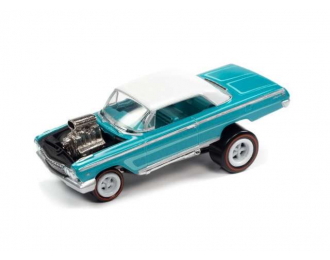 CHEVROLET Chevelle Zinger (1962), metallic teal