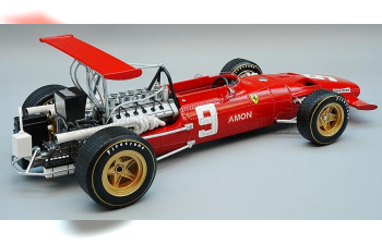 FERRARI F1 312 N 9 South Africa Gp (1969) Chris Amon, Red