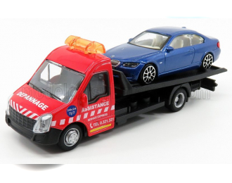 MERCEDES-BENZ Sprinter Soccorso Stradale With Bmw 6-series - Carro Attrezzi - Wrecker Road Service, Red Blue