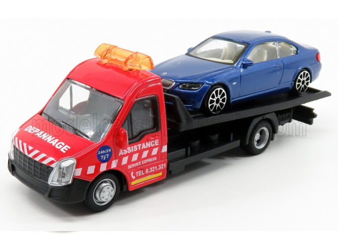 MERCEDES-BENZ Sprinter Soccorso Stradale With Bmw 6-series - Carro Attrezzi - Wrecker Road Service, Red Blue