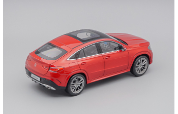 MERCEDES-BENZ GLE Coupe AMG Style 2020 C167, red metallic