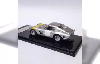 FERRARI 250 GTO (1962) yellow Stripe white circles 4153GT Current Car, Silver