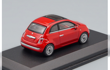 FIAT 500, red