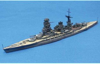 Сборная модель I.J.N. BATTLESHIP NAGATO 1942 UPDATED EDITION