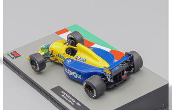 BENETTON F1 Ford B190b №19 Season (1991) Roberto Moreno, Yellow Blue