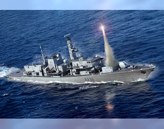 Сборная модель Британскийфрегат HMS TYPE 23 Frigate – Montrose(F236)