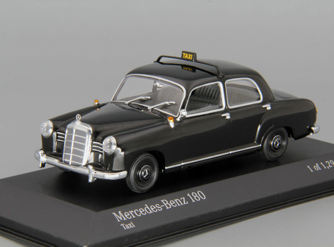 MERCEDES-BENZ 180 Taxi (1953), black