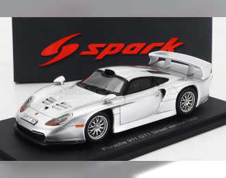 PORSCHE 911 Gt1 Version (1997), Silver