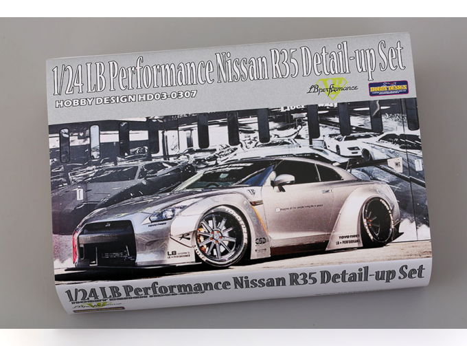 Конверсионный набор LB Performance Nissan R35 Detail-up Set (Resin+PE+Decals)