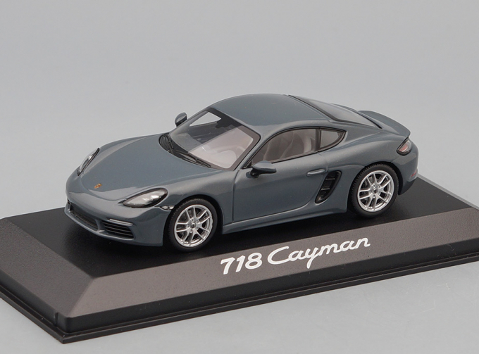 PORSCHE 718 Cayman (2016), graphit blau metallic