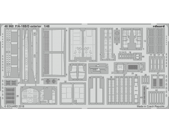 Фототравление для F/ A-18B/ D exterior