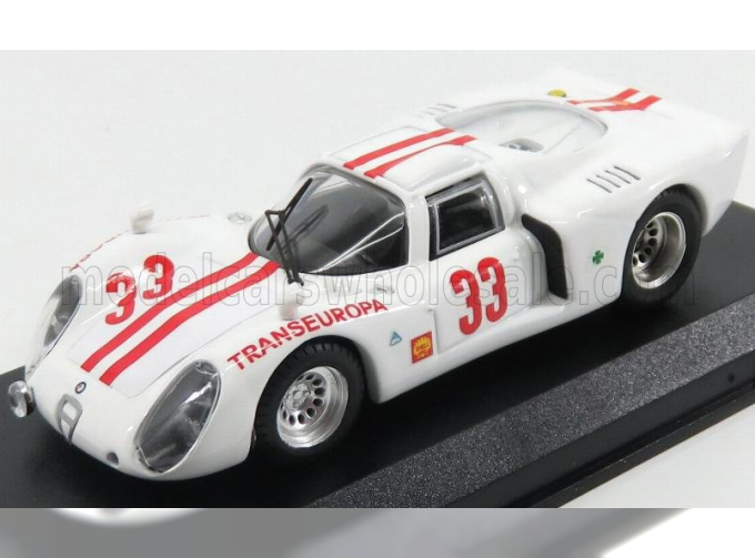 ALFA ROMEO 33.2 Coupe N33 12h Interlagos (1970) Marivaldo - Fernandes, white