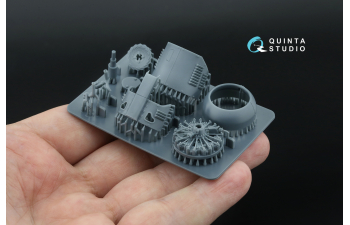 Двигатель с закрытыми капотами для Су-31 (Quinta Models)