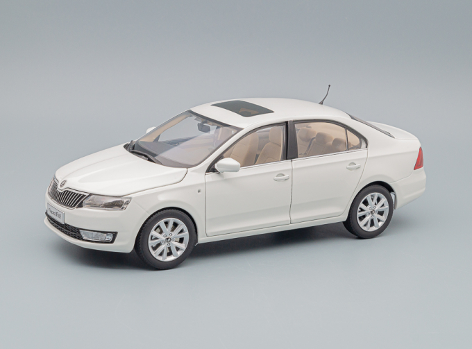 SKODA Rapid (2013), white candy uni