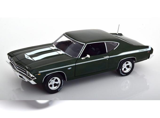 CHEVROLET Chevelle Yenko (1969), green metallic white