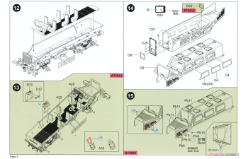 Сборная модель U.S. 'Buffalo' 6X6 MPCV A1