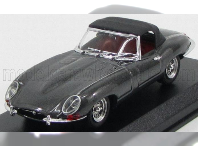 JAGUAR E-type Spider Closed 1962, Opalescent Gun Metal Grey