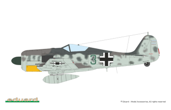 Сборная модель немецкий истребитель Fw 190A-6 (ProfiPACK)