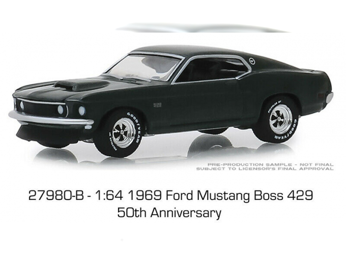 FORD Mustang Boss 429 50th Anniversary 1969