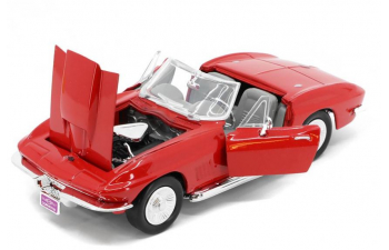 CHEVROLET Corvette Stingray Convertible (C2) (1967), red