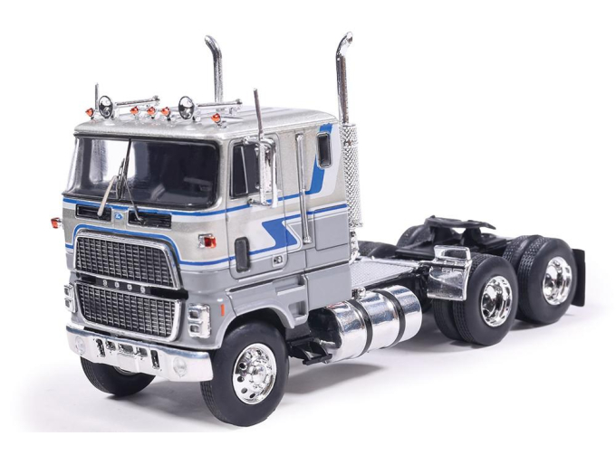 FORD COE 9000 (1978), blue/silver
