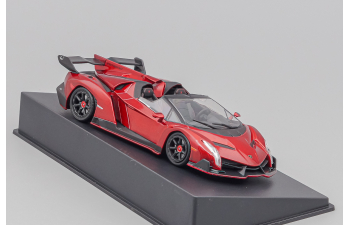 LAMBORGHINI Veneno Roadster 2013 Maroon, red metallic