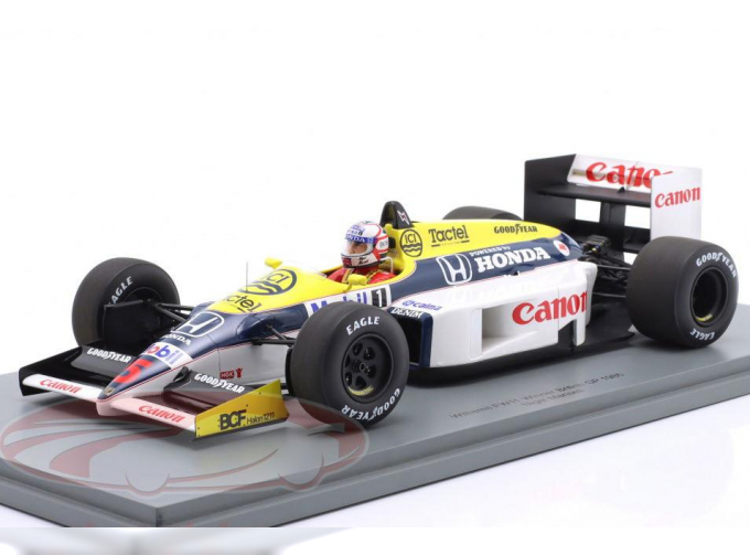 WILLIAMS FW11 #5 Winner British GP Formula 1 Nigel Mansell (1986)