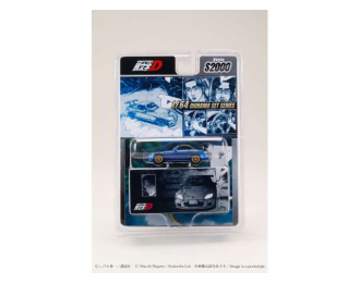 Honda S2000/Initial D Toshiya Joshima vs Takumi Fujiwara, blue