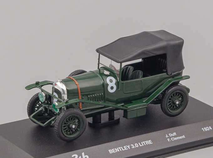 BENTLEY 3-litre 3.0l Team Bentley Motors Limited #8 (1924) John Duff / Frank Clement, 24h Le Mans Collection