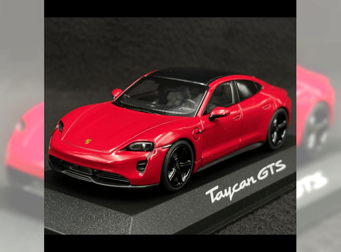 PORSCHE Taycan GTS, red