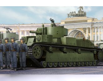 Сборная модель Танк Soviet T-28E Medium Tank