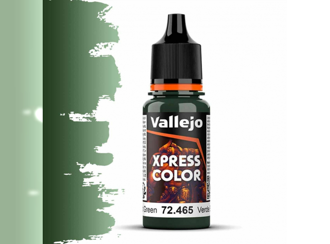 Краска акриловая Xpress Color Лесной зеленый / Forest Green, 18 мл