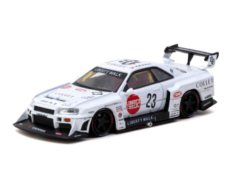 NISSAN Skyline GT-R (R34) LB Super Silhouette Collet (2025), white