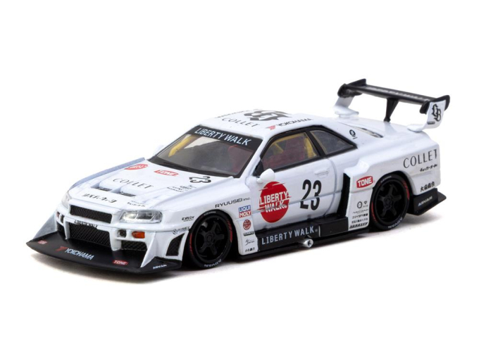NISSAN Skyline GT-R (R34) LB Super Silhouette Collet (2025), white
