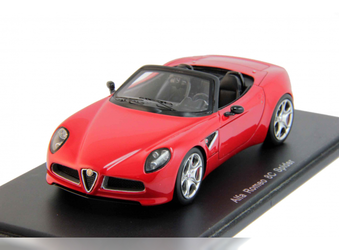 ALFA ROMEO 8C Spider (2005), red