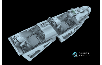 3D Декаль интерьера кабины для Суххой-30СМ (Звезда) (с 3D-печатными смоляными деталями)