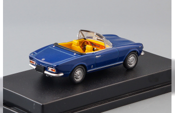 FIAT 124 Spider, blue metallic