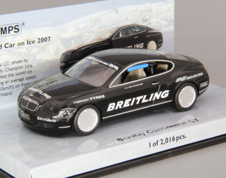 BENTLEY Continental GT "World Record Car On Ice 321 km/h" (2007), black