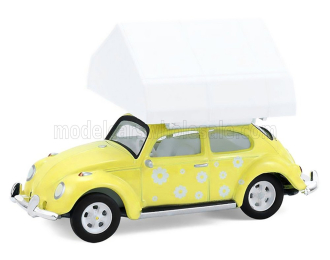 VOLKSWAGEN Beetle Maggiolino Camper Camping (1951), Yellow