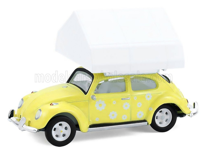 VOLKSWAGEN Beetle Maggiolino Camper Camping (1951), Yellow
