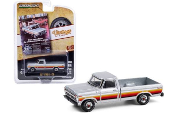 FORD F-150 Free Wheeling Stripes Edition (1977), silver metallic