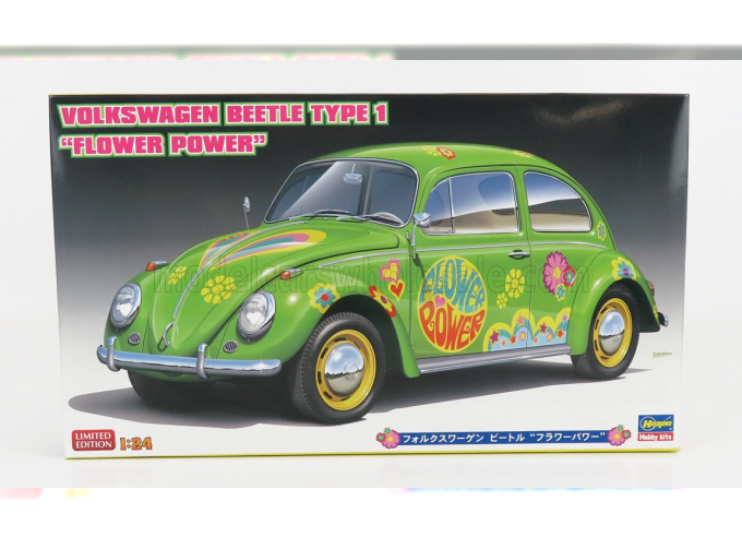 Сборная модель VOLKSWAGEN Beetle Type 1 Flower Power 1965
