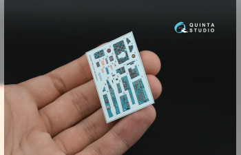 3D Декаль интерьера кабины МиГ-21БИС Поздний (с системой Полет-ОИ) (Eduard) (с 3D-печатными деталями