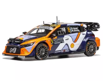 HYUNDAI i20 N Rally1 №8 WRC, Rally Monte Carlo Tänak/Järveoja (2025)
