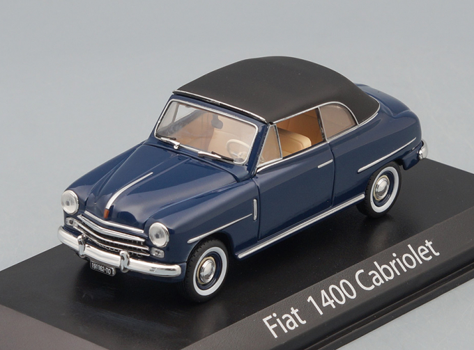 FIAT 1400 Cabriolet 1950, Dark Blue 